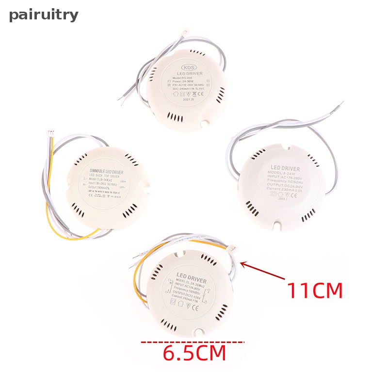 Prt 8-24W /25-36W Lampu Driver LED Plafon Power Supply Trafo lighg Warna Ganda AC176-265V PRT