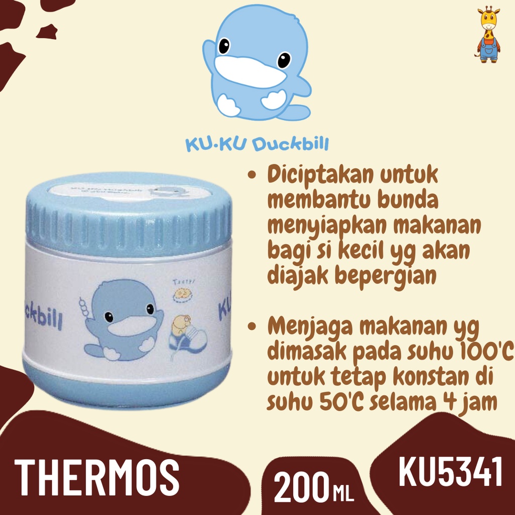 Kuku Duckbill Container KU5341