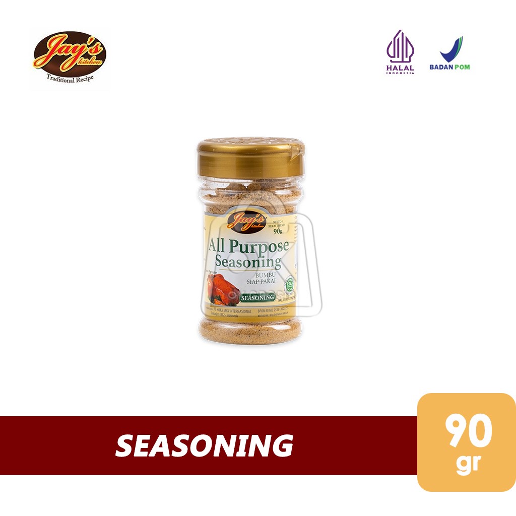 

Bumbu Jays All Purpose Seasoning Bubuk Penyedap Rasa (90 gr)