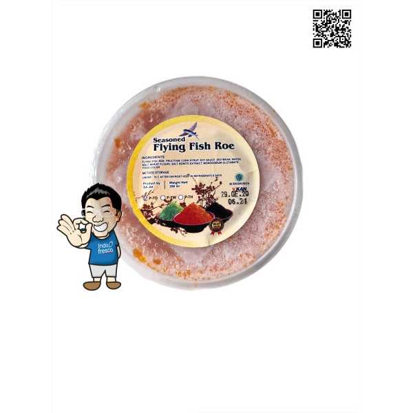 

Tobiko Flying Fish Roe- Telur ikan terbang 250g- Frozen Seafood