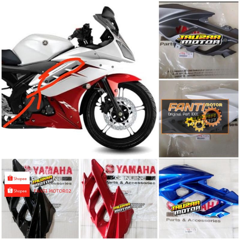 FAIRING SAYAP DALAM Kanan kiri R15 V2  ORIGINAL YAMAHA