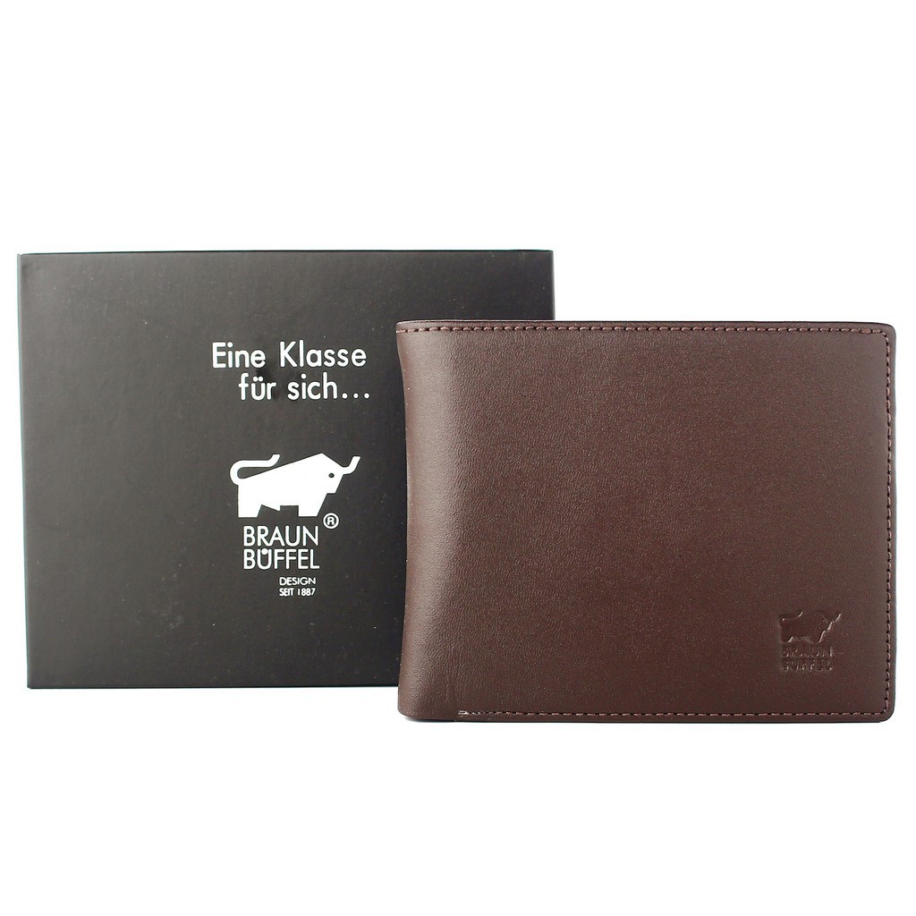 Dompet Pria Bahan Kulit Sapi Asli BB 956 Halus Black