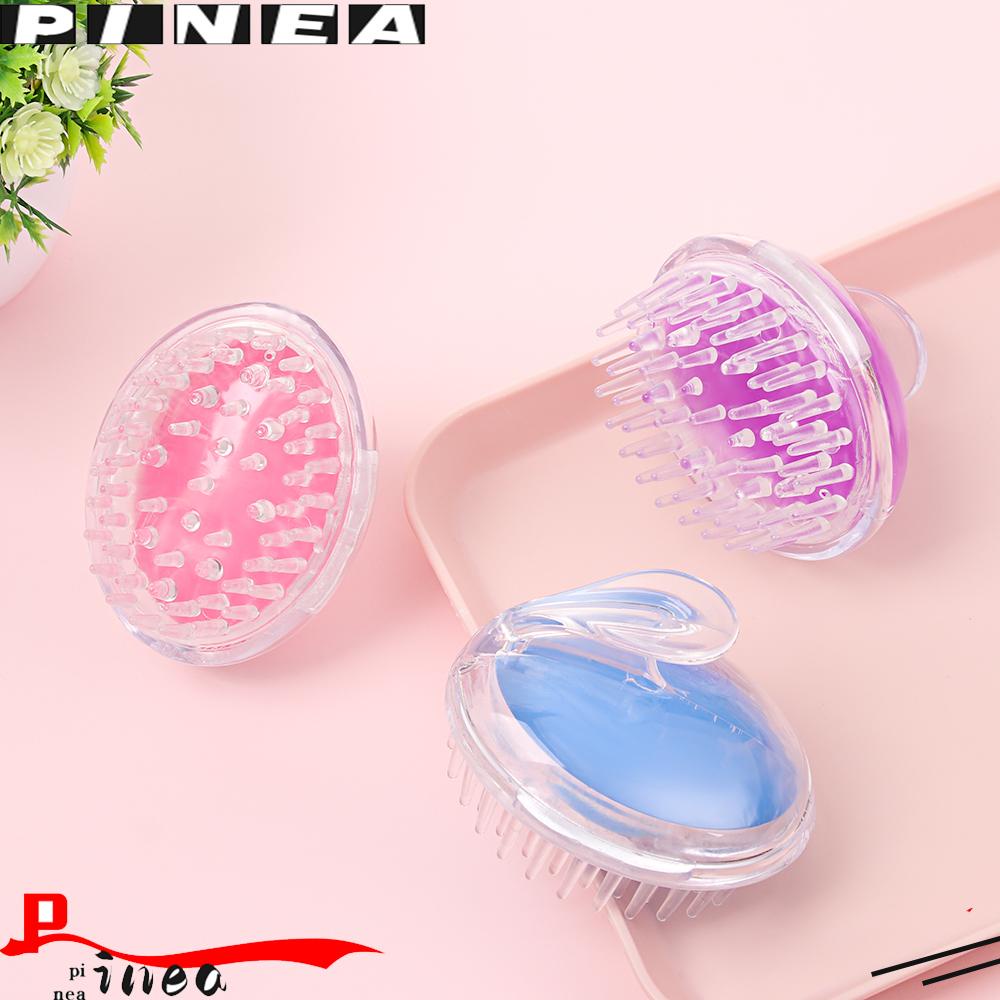 Sikat Shampo Nanas Mode Wet &amp; Dry Grooming Comb Styling Tools Melancarkan Pertumbuhan Rambut Kepala Tubuh Pijat