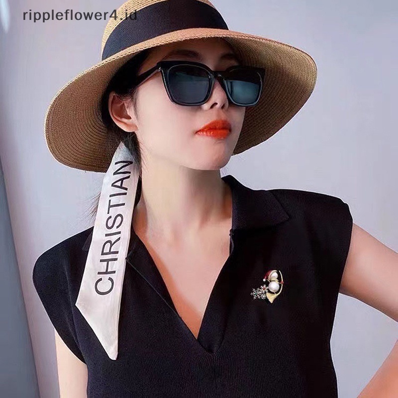 {rippleflower4.id} Pin Salju Natal Yang Indah Penyihir Berkualitas Di Sapu Bros Selamat Natal Tahun Baru Bros Pin Perhiasan Bros Hadiah Tahun Baru~