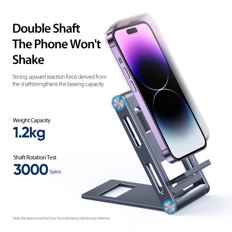 Untuk Xiaomi Stand Portable Alumunium360° Stand Holder Handphone Lipat Suporte Foldable Untuk Alas iPhone