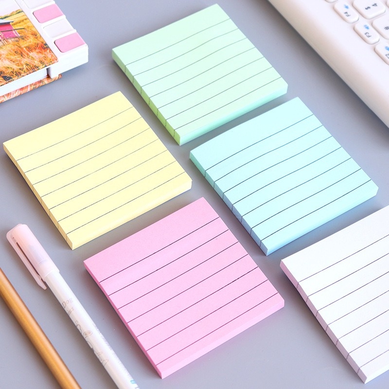 Sticky Notes Kertas Memo Notepad Tulis Bergaris OSM-ST0394