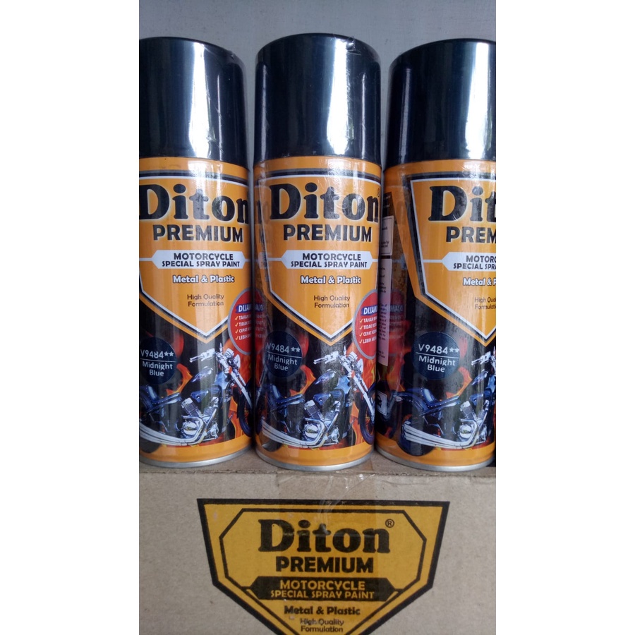 Pilok pilox diton premium midnight blue 9484 400cc v9484** 400cc biru midnight vespa cat semprot diton premium