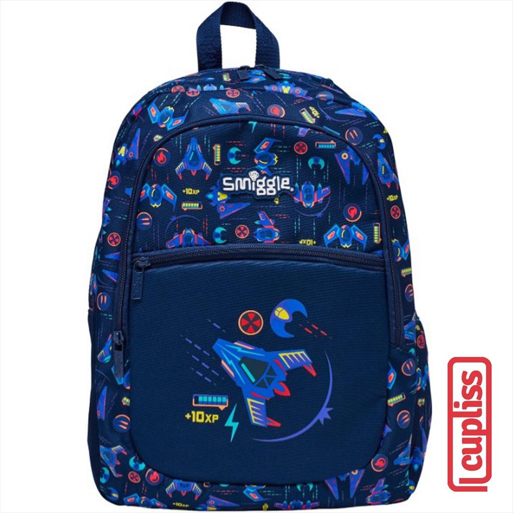 SMIGGLE Backpack Bag 449206 Lite Vibin Navy Tas Ransel Anak