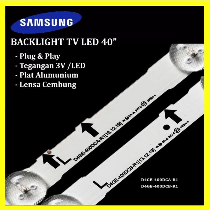 Backlight TV Samsung 40 Inch UA40H U7000 45150 5500 UE40H 6270 6470