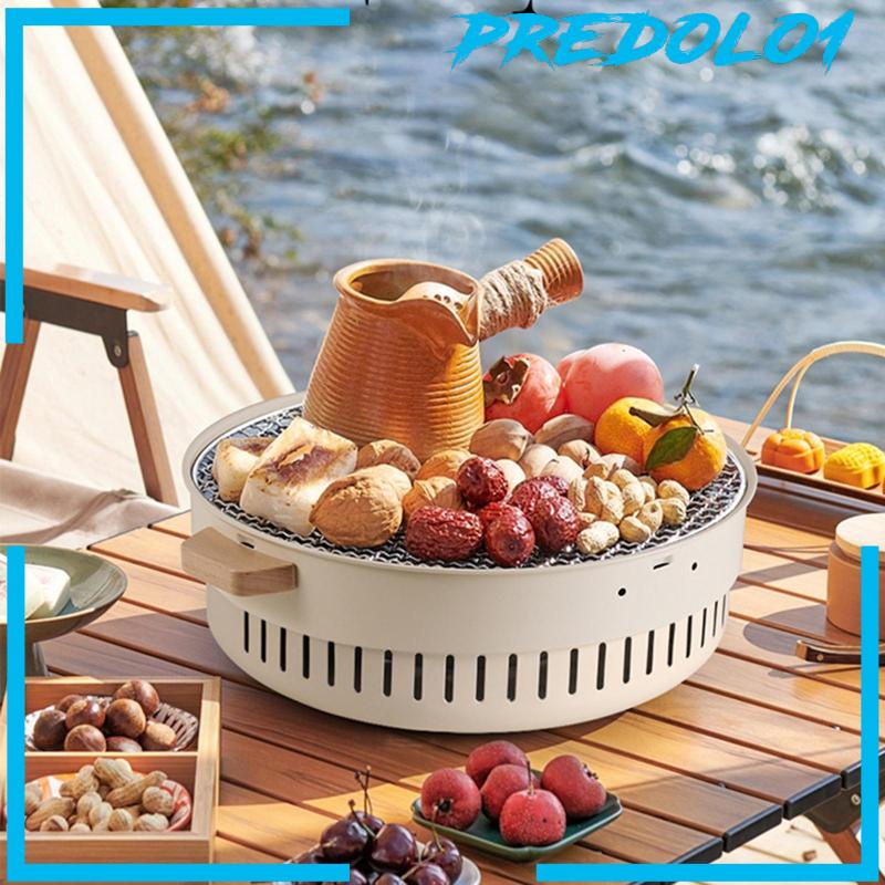 [Predolo1] Panggangan Portable Tungku Barbekyu Api Rumah Tangga Untuk BBQ Hiking Outdoor Indoor