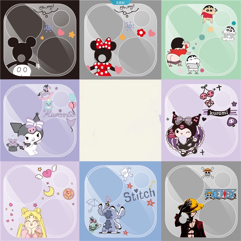 Kartun Lucu Topeng Belakang Sepenuhnya Transparan Pichu Tennie Weenie Doraemon Shnnosuke Kawaii Phone Rear Mirror Film Untuk IPhone IPhone14 /14Plus 4Pro/14ProMax [ZK]