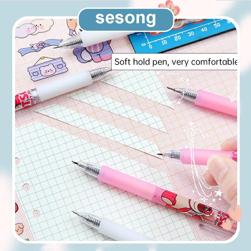 

Pemotong Kertas Pena yang Dapat Ditarik Beruang Stroberi Pemotong Seni Kartun Pemotong Portabel Lucu SS