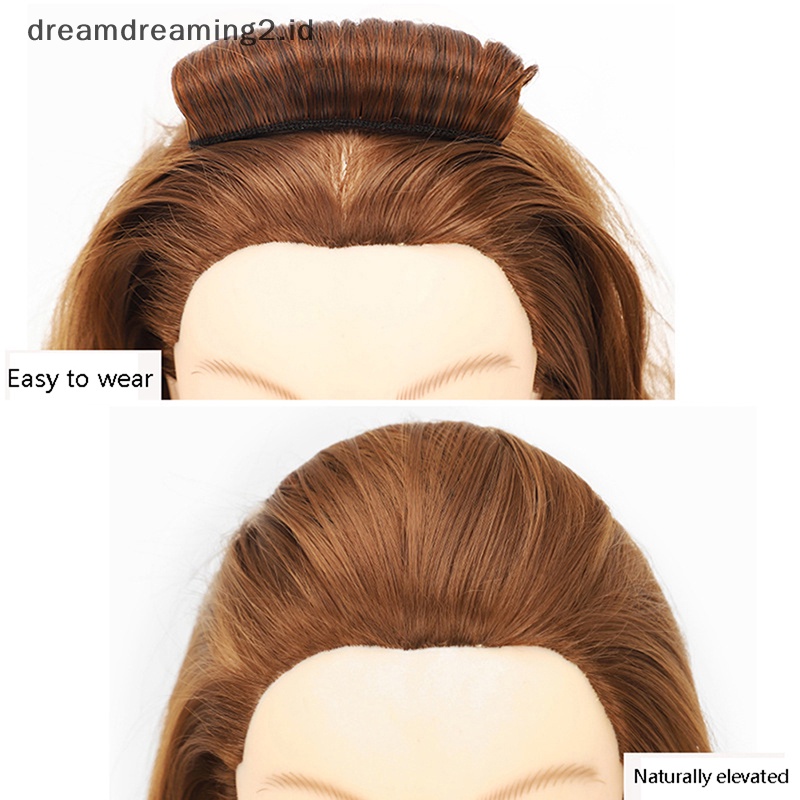 (drea) Wig Cushion Stabil Nyaman Suhu Tinggi Serat Insert Sisir Invisible //