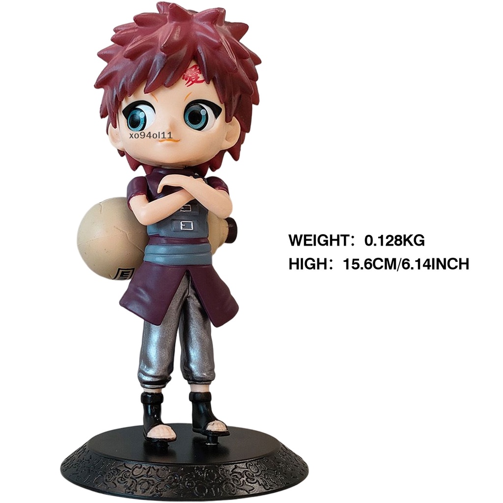 Xo Gaara Figure Karton Action Figure Cosplay Figure Patung Koleksi Hadiah Ulang Tahun OL