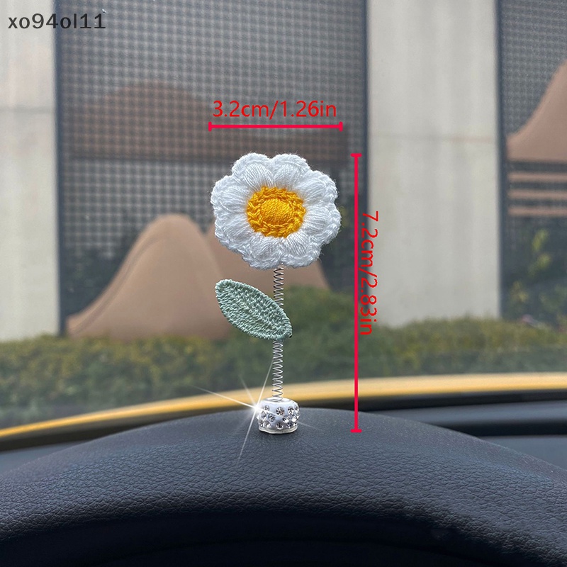 Xo Dekorasi Mobil Car Window Side Ornamen Bunga Lucu Auto Interior Dashboard Aksesoris Interior Untuk Hadiah Anak Perempuan Drop OL