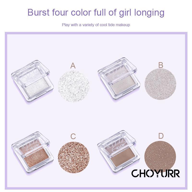 【COD】LAMEILA Eyeshadow Highlighter Smoothing Contour Eyeshadow Long Lasting -CH