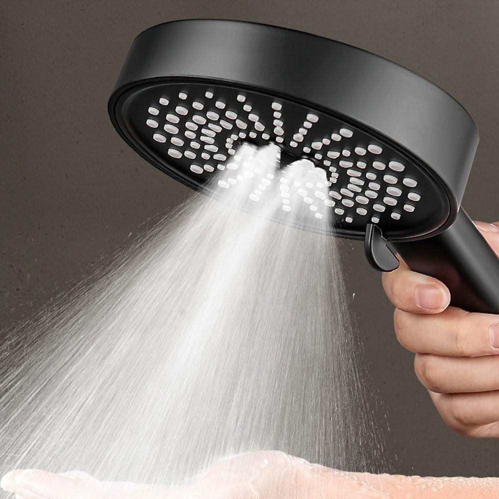 POPULAR Populer 12.5cm Kepala Shower Universal Berguna 5mode Adjustable Rainfall Handheld Shower Sprayer