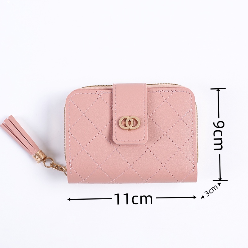 CSONLINEMALL Ladies Wallet PU Leather Cute Wallets Korean Coin Purses For Women