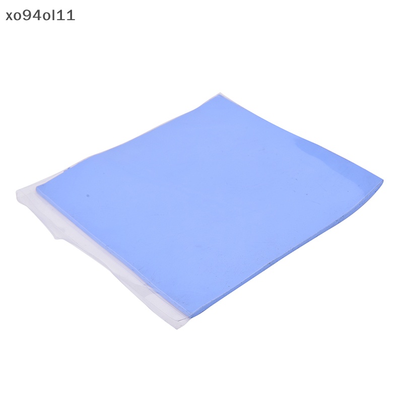 Xo Biru GPU CPU Heatsink Pendingin Thermal Conductive Silicone Pad 100mmx100mmx2mm OL