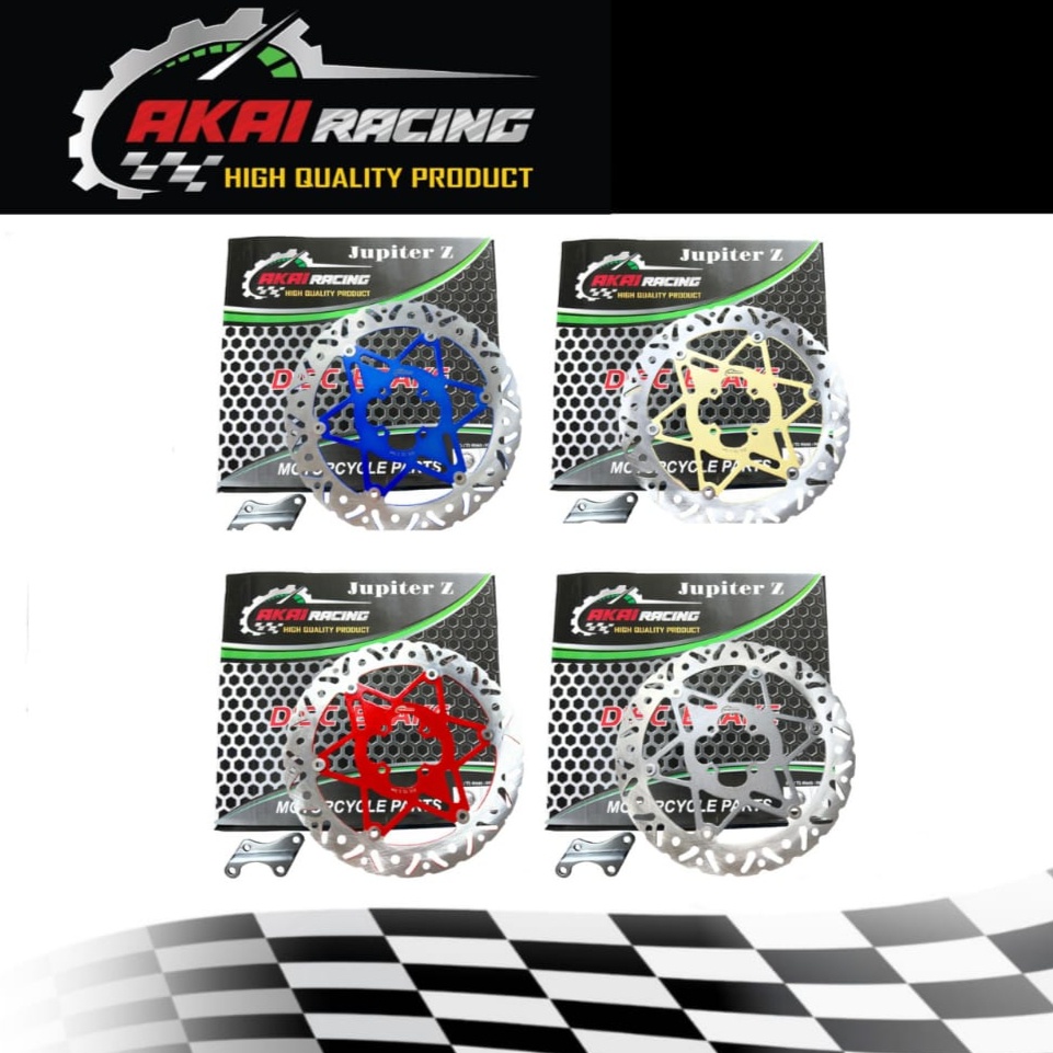 Piringan Cakram Depan Variasi Lebar 300mm Model Psm Akai Racing Ready Jupiter Z,Mx,Vega R,ZR,Force 1