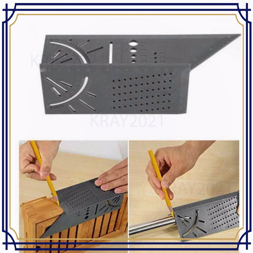 Penggaris Mark Line 3D Measuring Ruler Gauge -AT737