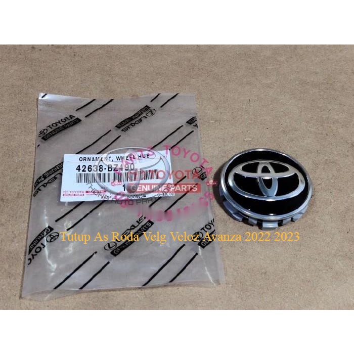 Dop Roda Tutup As Roda Velg Veloz Avanza 2022 2023 100% Original Toyota