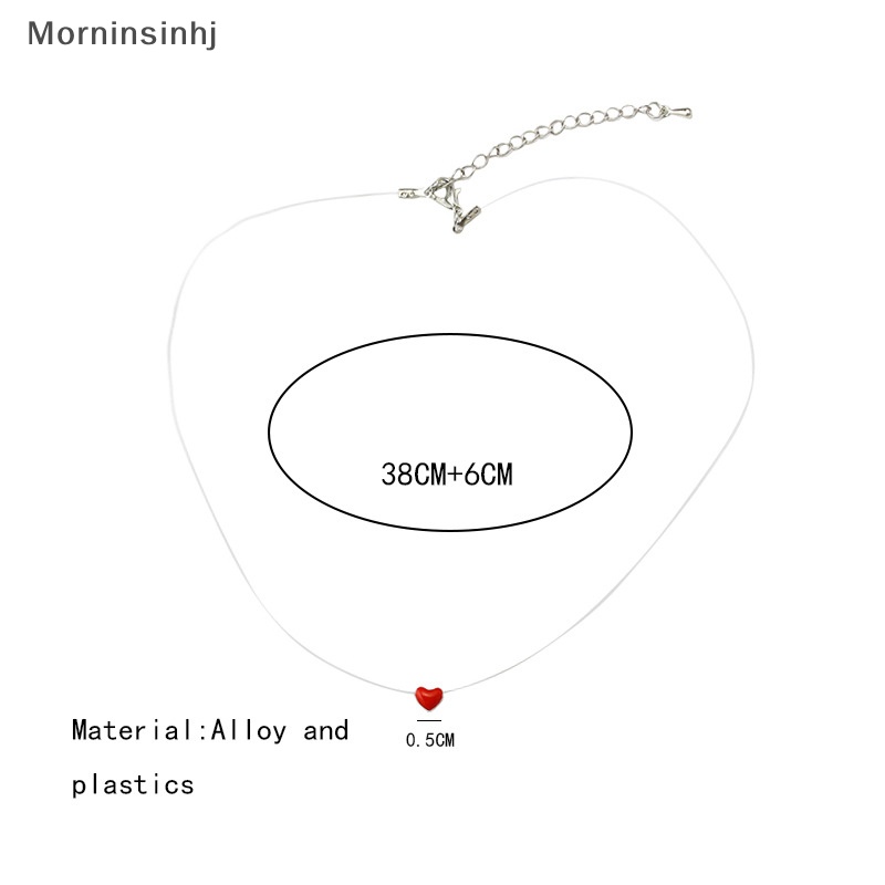 Mornin Kalung Choker Garis Ikan Ch Hati Kreatif Minyak Tak Terlihat Untuk Wanita Kerah Perhiasan Hadiah id