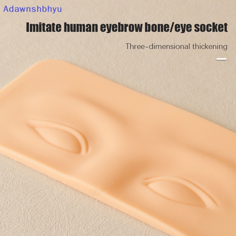 Adhyu Tattoo Practice Skin Untuk Alis Makeup Latihan Pad Skin Eye Brow Eyeline Training Fake Skin Sheets Training Perlengkapan Tato ID