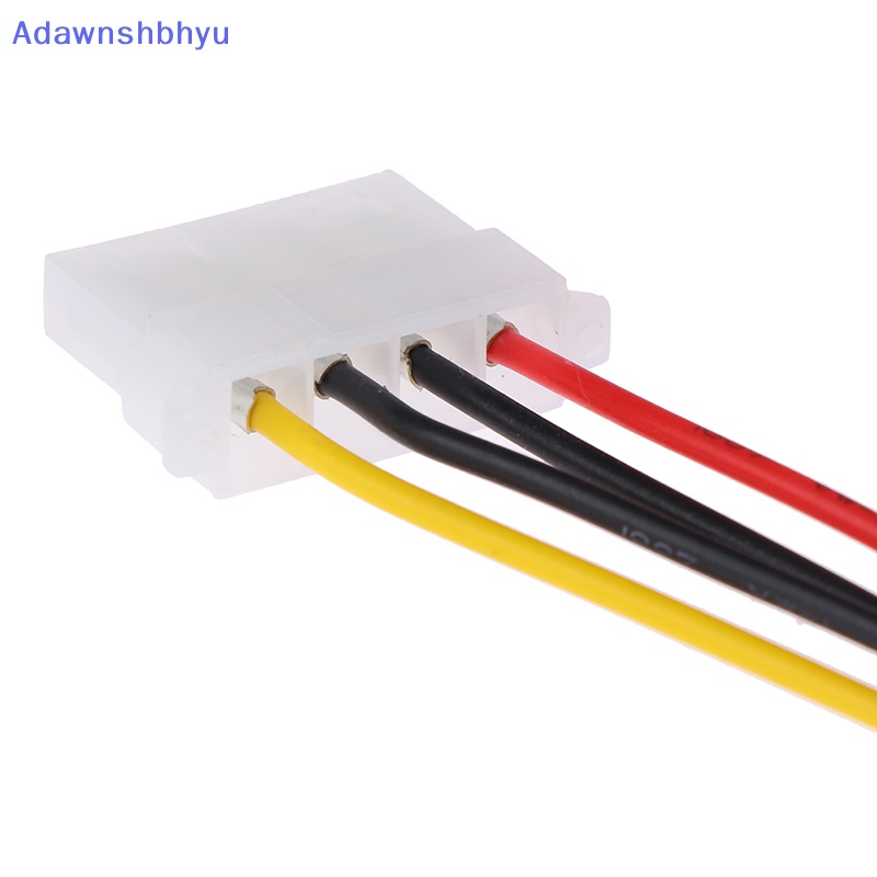 Adhyu 4pin IDE 1-ke-3 Molex IDE Female Power Supply Splitter Exentsion Adapter Kabel ID