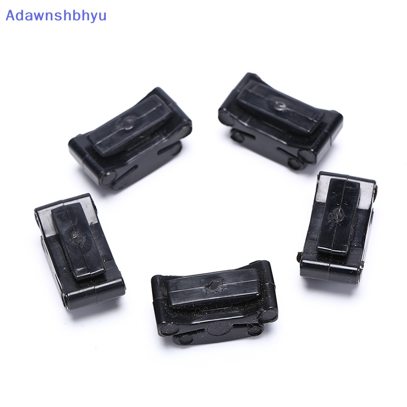 Adhyu 5pcs Holder Pick Gitar Karet Hitam Fix on Headstock Untuk Gitar Bass Ukulele ID