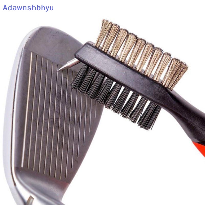 Adhyu Sikat Club Golf Golf Pole Putter Double Sided Groove Cleaner Cleaning Brushes ID