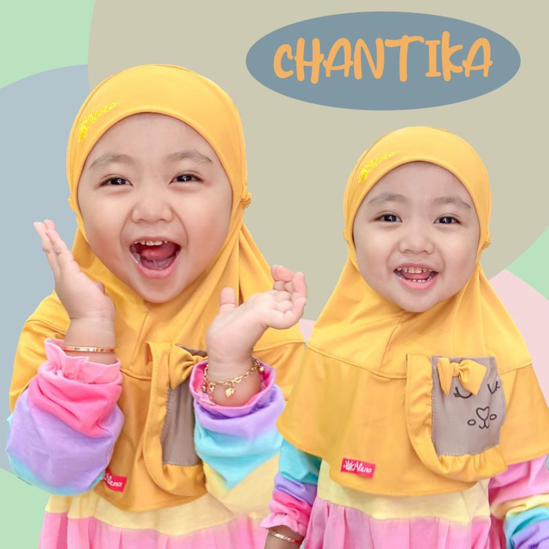 JILBAB BAYI CANTIKA BABY ALENA HIJAB JERSEY BALON