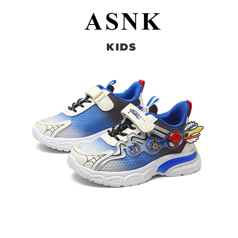 [GROSIR][COD] SEVEN_DAY SEPATU SNEAKERS CHARACTER  ANAK BOY &amp; GIRL UNTUK USIA 3-12 TAHUN / ANAK LAKI-LAKI &amp; PREMPUAN WM2324 BIRU