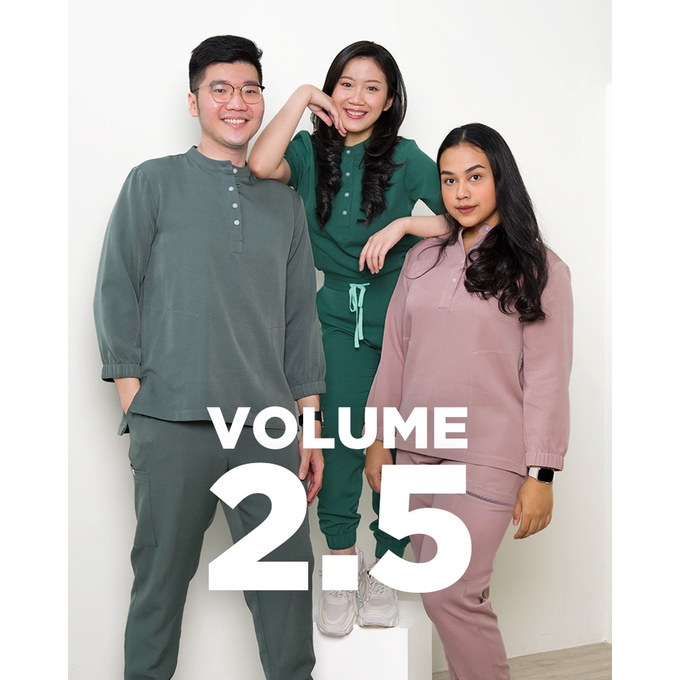 SCRB - Baju Scrub / Medical Scrubs / Baju Jaga - Volume 2.5 (2)