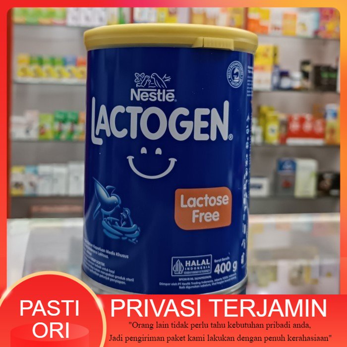 

Lactogen Lactosa Free Kaleng 400 gram