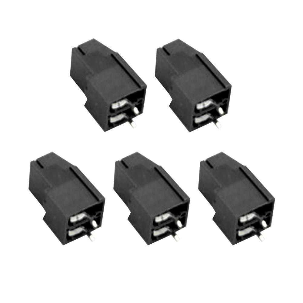 Populer 5pcs Konektor Blok Terminal PCB HCG129-5.0mm Sekrup PCB 2P 3P Blok Terminal Untuk Diameter Kawat Digunakan: 24-12AWG 2.5mm2