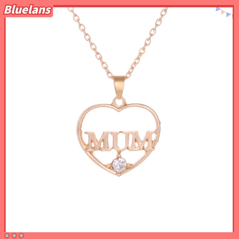 [BLS] Kalung Hati Berlian Hollow-out