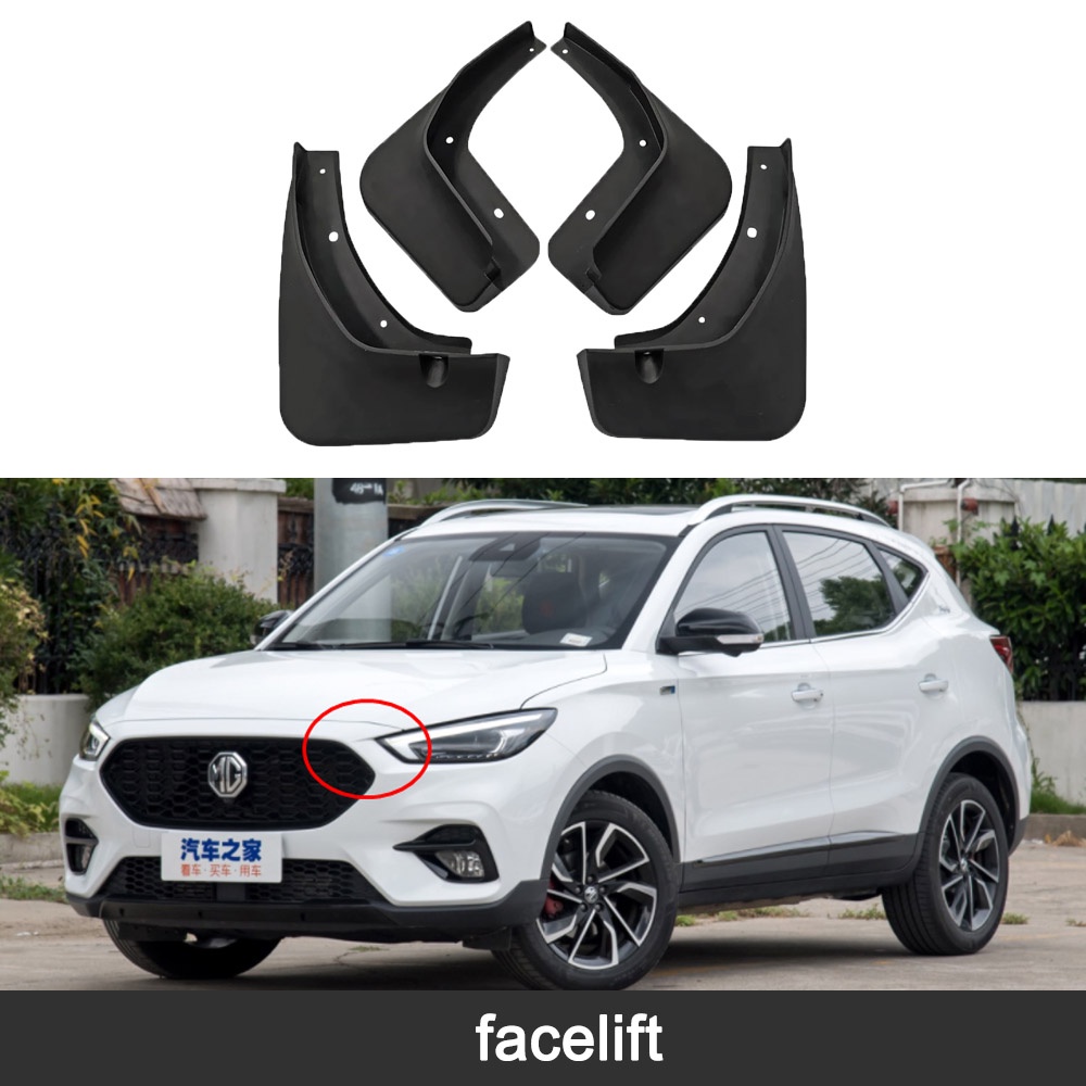 4pcs Flaps Lumpur Mobil Untuk MG ZS MGZS 2017 2018 2019 2020 2021 2022 Auto Mudguard Splash Guards Fender Mudflaps Aksesoris Otomatis