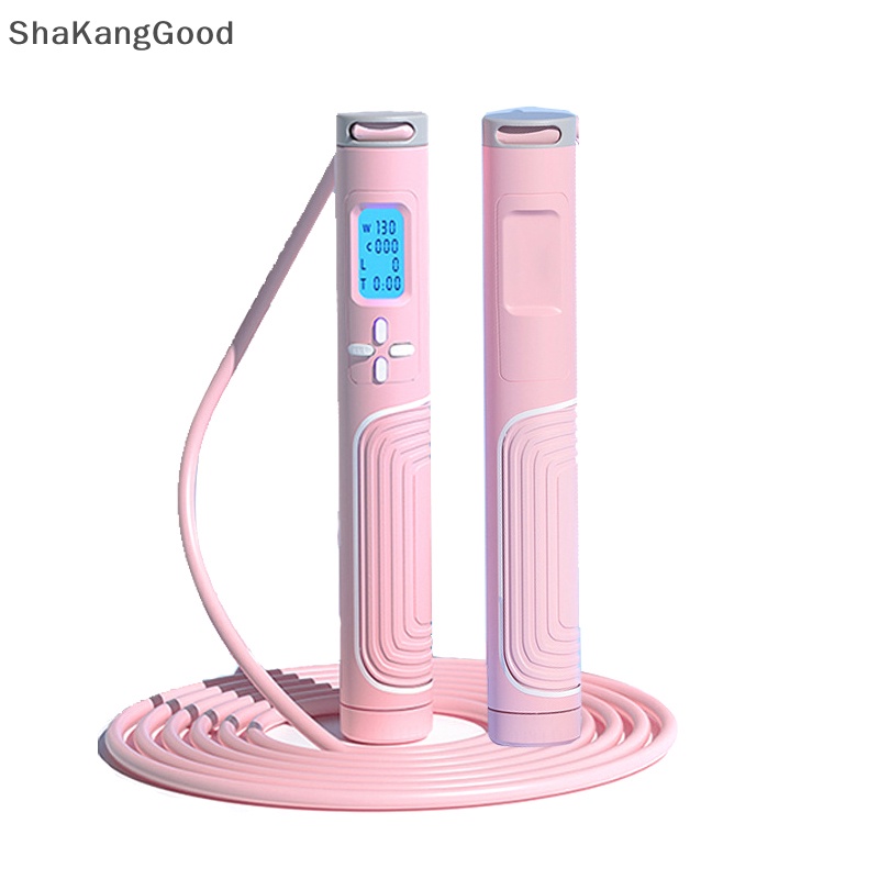 Skid Jump Rope Rapid Speed Jumping Rope Kabel Dengan Counter Digital SKK