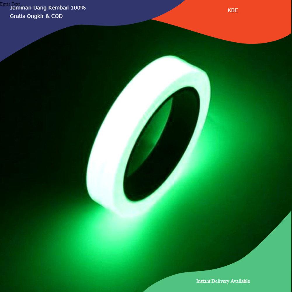 

Alat Perekat YIKAA Lakban Glow In The Dark Luminous Adhesive Tape 1.5cmx10m - A0015 - Multi-Color