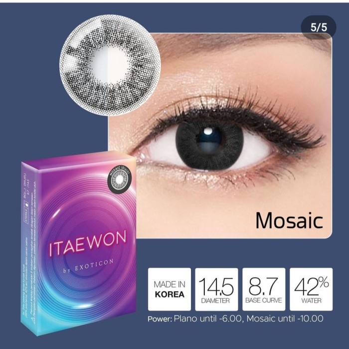 SOFTLENS X2 ITAEWON diameter 14.5mm normal dan minus - Scarlet, Normal