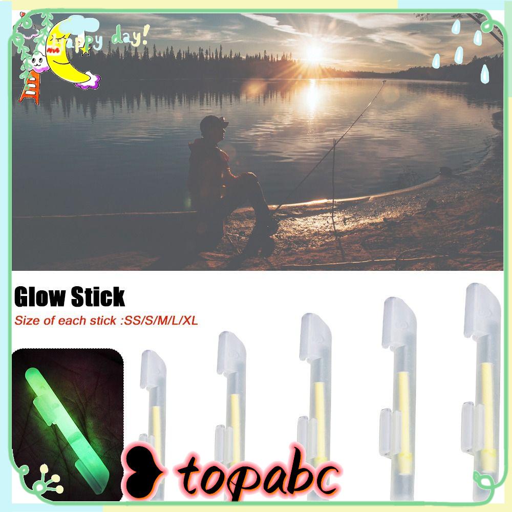 TOP 10pcs Lightstick Mengapung Berguna Memancing Malam Hari