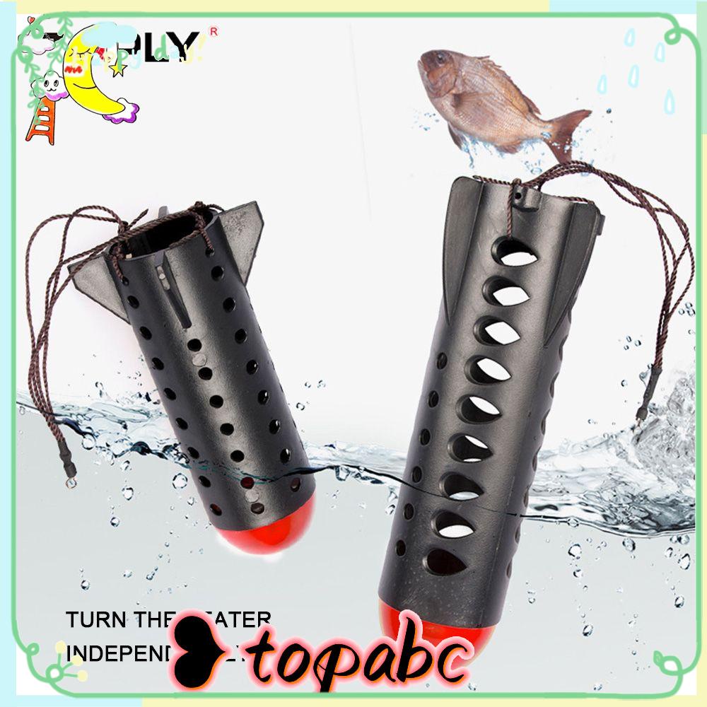 TOP Memancing Umpan Kandang Bermanfaat Portabel Kualitas Tinggi Renang Feeder In-line