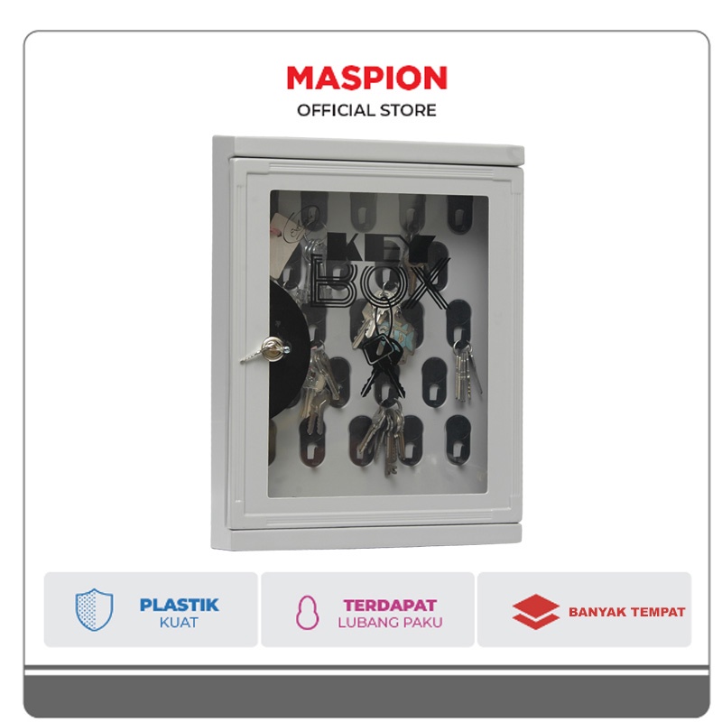 Maspion Key Box Security Kotak Kunci Dinding Wall Cabinet MC-12