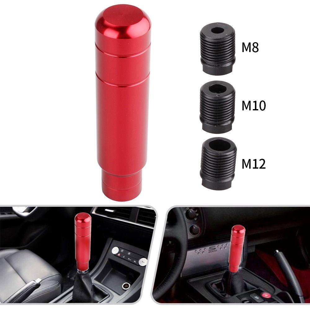 Populer Knob Pemindah Gigi Mobil, Lever Arm Headball Shifter Lever Head, Aksesori Mobil Paduan Aluminium Manual Non-Sli Gear Stick Untuk Universal