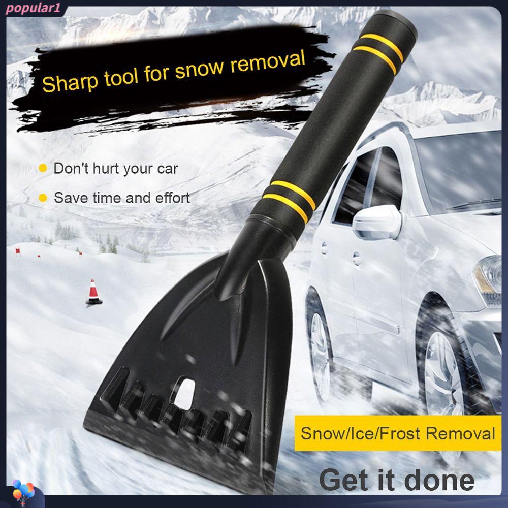 POPULAR Ice Scraper Penghilang Salju Mobil Defrosting Deicing Brush