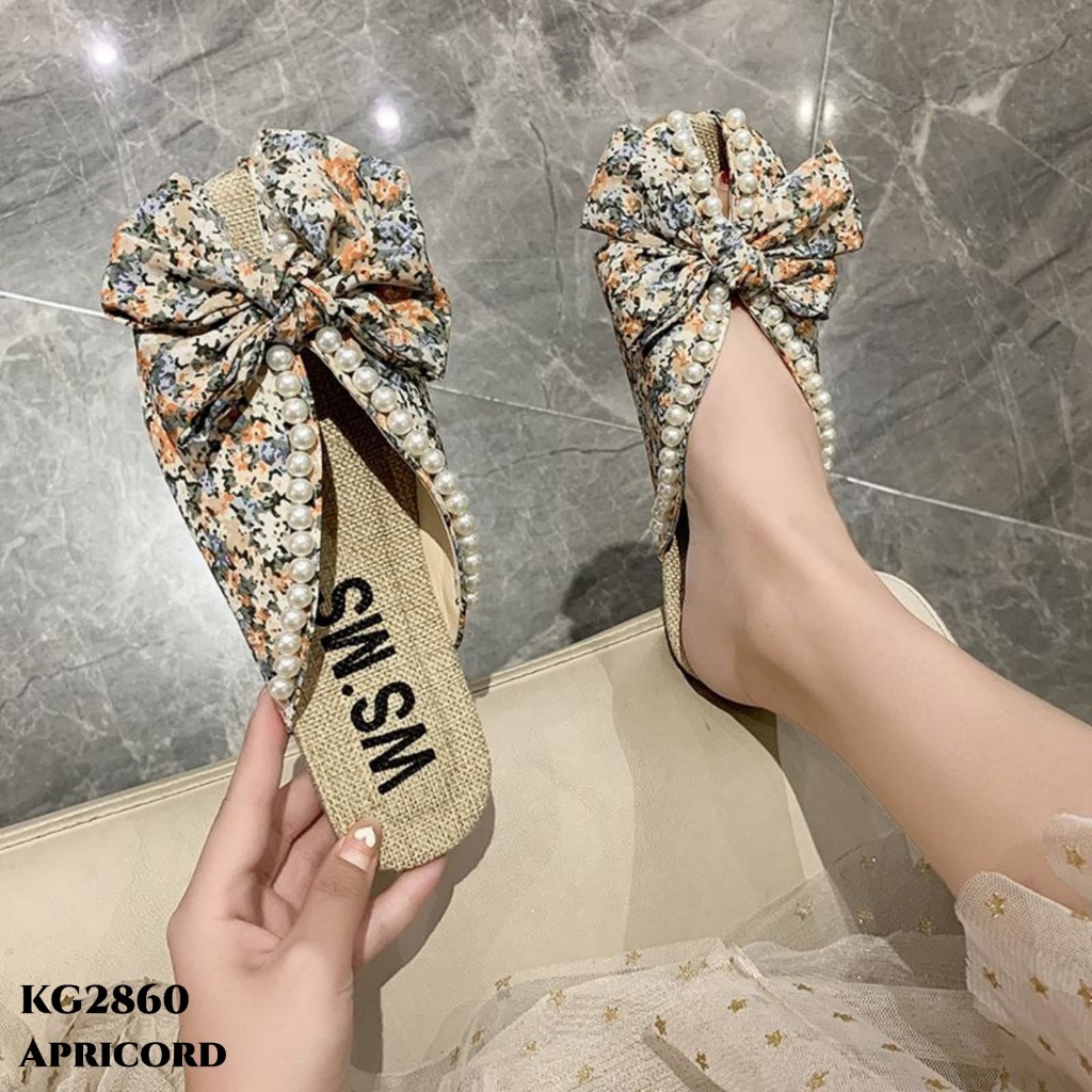 PRF Sandal Flat Slippers Fashion Korea KG2860