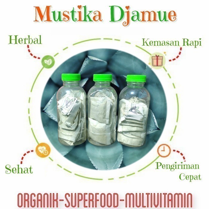 

Teh Celup Jamu memperlancar ASI 12 pcs Pure Organik Multivitamin