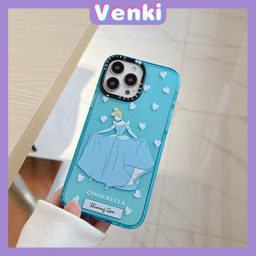 Venki - Case iPhone 11 iPhone Case Soft Case Bening Case Tebal Tahan Guncangan Bingkai Kamera Lucu Kartun Putri Kompatibel dengan iPhone 14 Pro Max 13 Pro Max 12 Pro Max 11 Pro Max XR XS