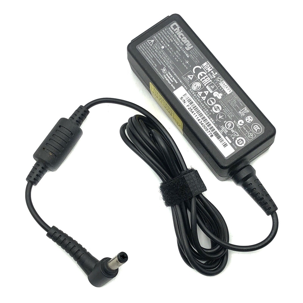 CHARGER ADAPTOR ACER 19V 2.1A PANJANG CHICONY + KABEL POWER DC (4.8*1.7)